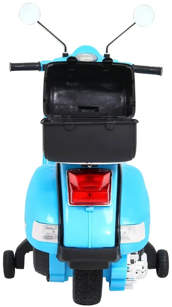 RAMIZ Elektrický skúter pre deti Vespa PA.PX150 - modrý
