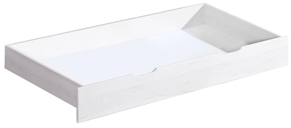 DL Drevený úložný box k posteli Kosma, Laura, Marika, Roma - biela Farba: Biela
