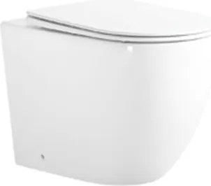 Mexen Lena stojaca WC miska Rimless Tornado s pomaly uzatvárajúcim sa slim sedátkom, duroplast, biely lesk - 3222T4000