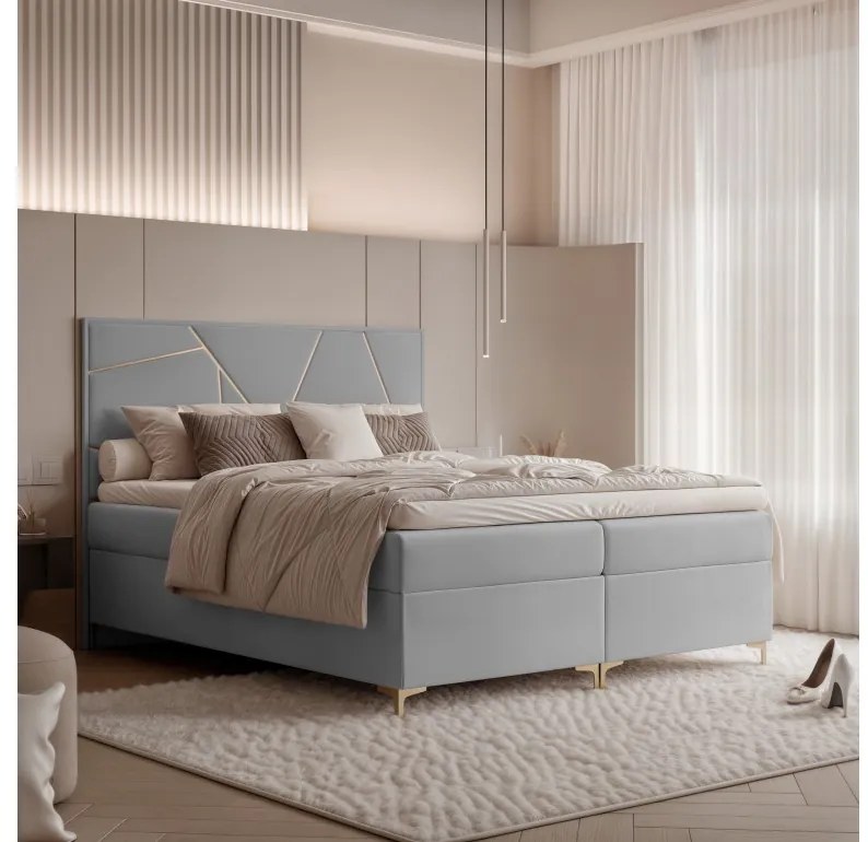 ČALÚNENÁ POSTEĽ S MATRACOM SARA 180X200