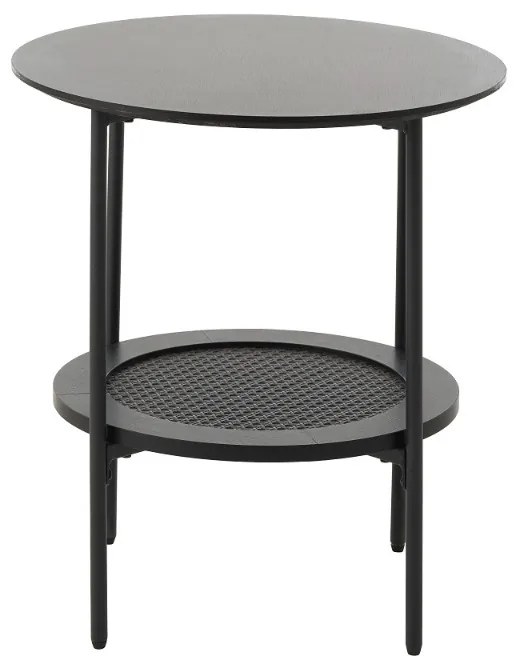Dizajnový odkladací stolík Lakshmana 50 cm čierny