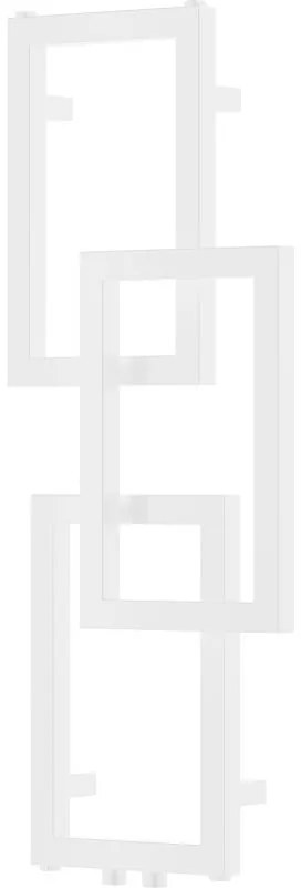 Mexen Grid, dekoratívny kúpeľňový radiátor 870 x 360 mm, 209 W, biela, W215-0870-360-00-20