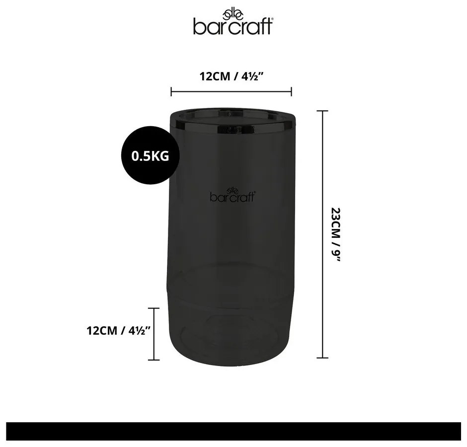 Chladiaci tubus na víno Kitchen Craft Bar Craft, ⌀ 13,2 cm