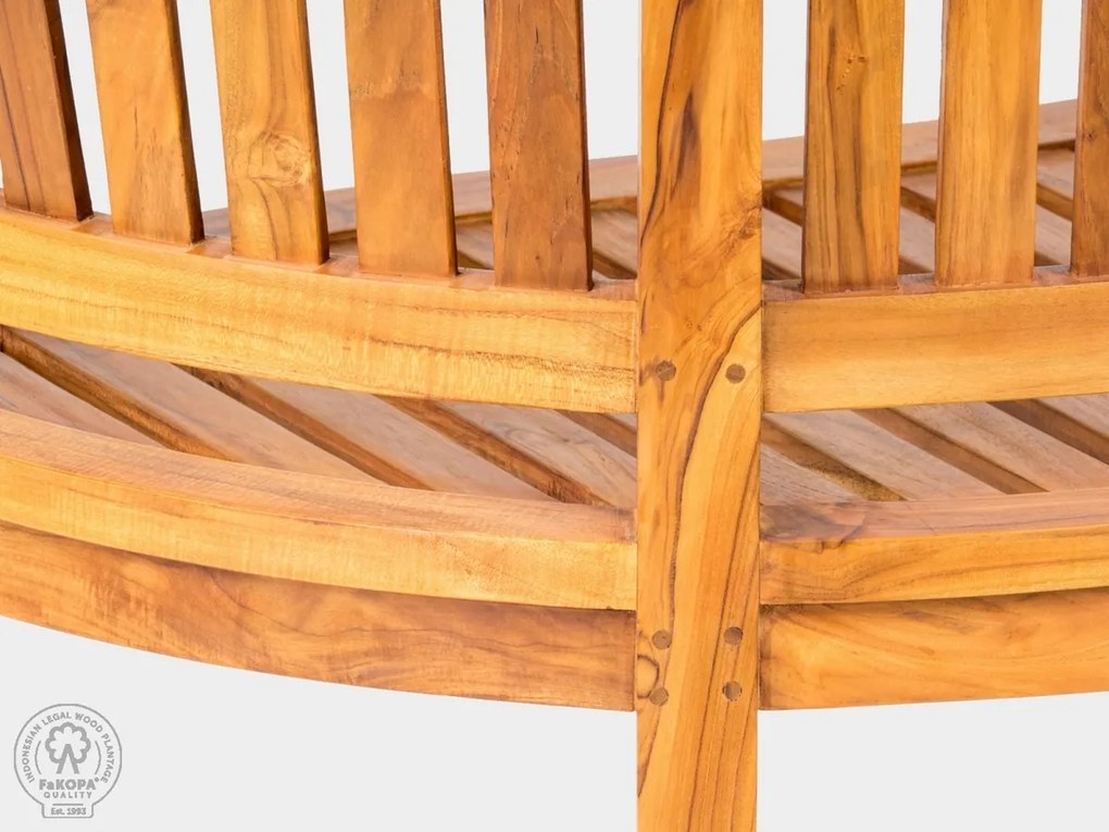 FABIO set - teaková záhradná sedacia súprava