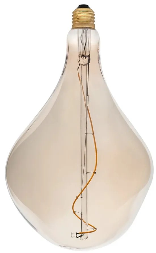 Teplá LED filamentová stmievateľná žiarovka E27, 3 W Voronoi II – tala