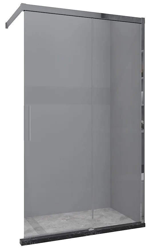 Sprchová stena Walk-In Relax 120x200 chróm