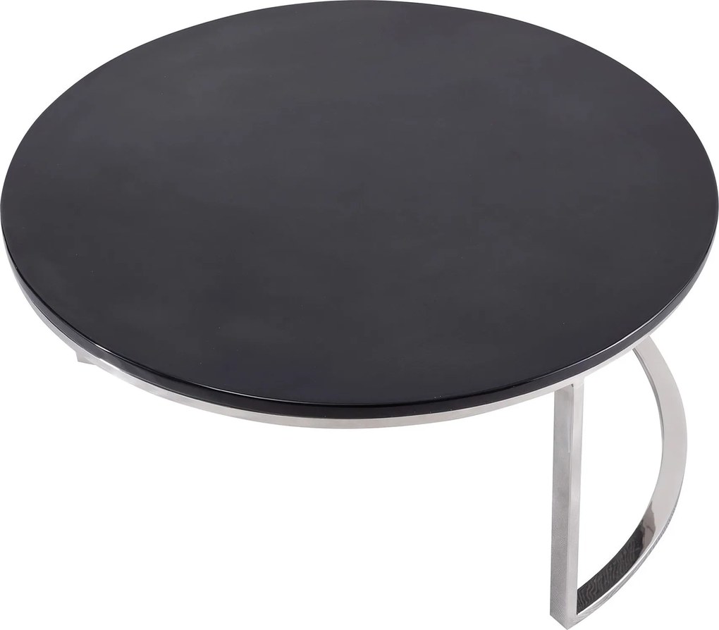 Konferenčný stolík Eclipse black 80 x 42 cm