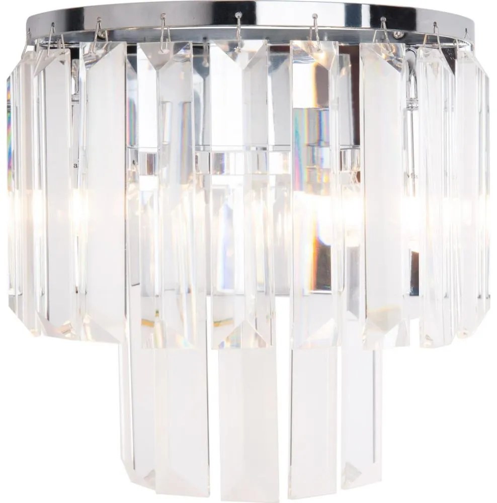 MAXLIGHT W0209 - Nástenné svietidlo MONACO 2xG9/40W/230V chróm