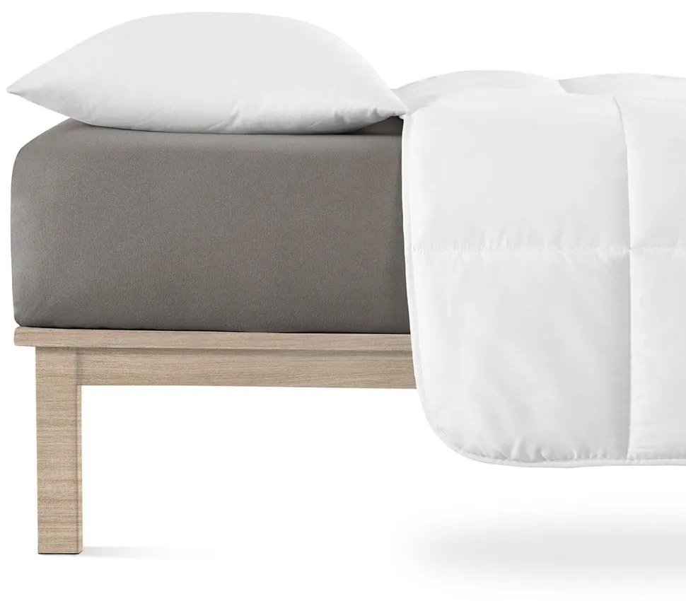 Tmavosivá napínacia plachta jersey 160x200 cm Boxspring – Andrea Simone