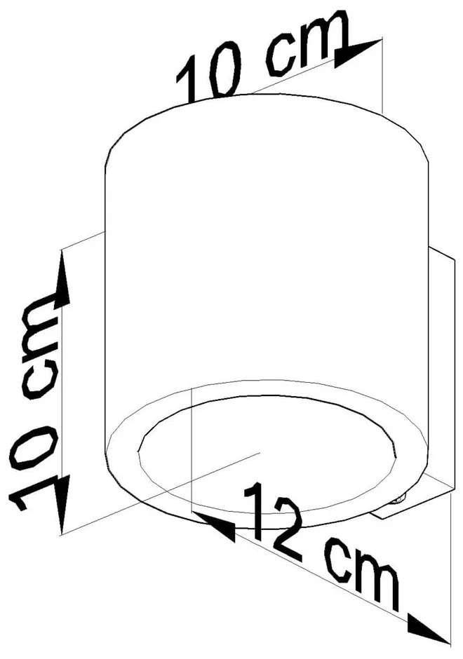 Drevené nástenné svietidlo Sollux Roda