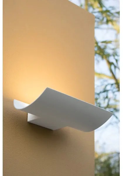 Lucide 27884/15/31 - LED vonkajšie nástenné svietidlo DYVOR-LED LED/15W/230V biele