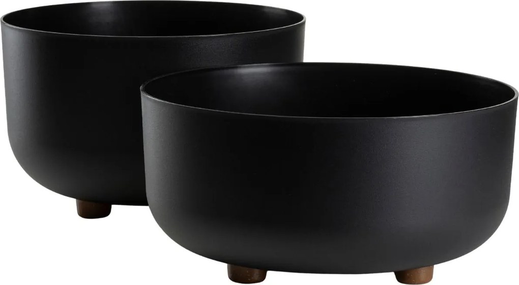 Plastový květináč na nožičkách TERRA 17x26,9 cm - výber z 5 prevedení