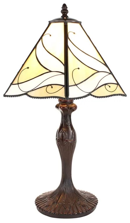 Rustikálna tiffany lampa stolová 31*43