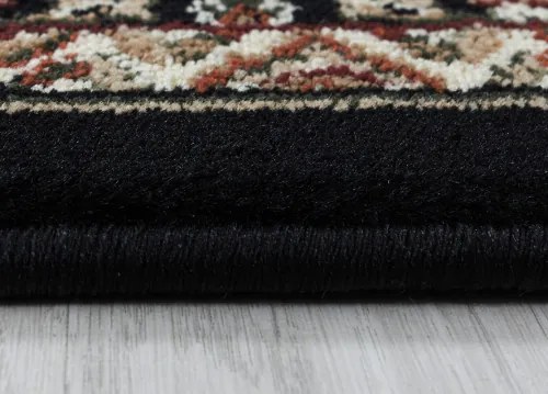 Koberce Breno Kusový koberec KASHMIR 2603 Black, čierna, viacfarebná,200 x 290 cm