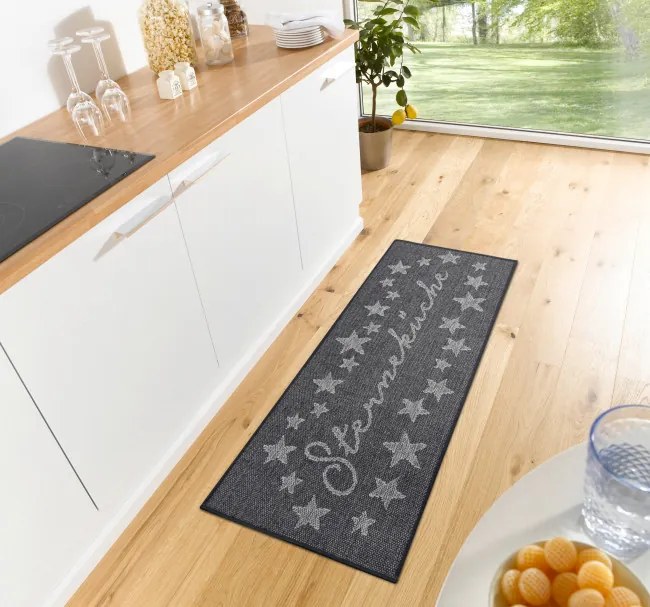 Koberec / Behúň Hanse Home Cucina čierny