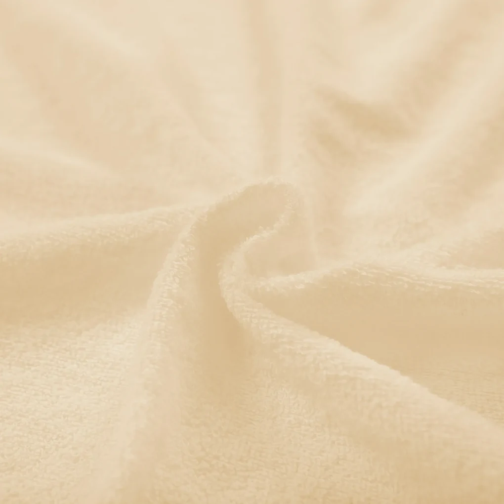 FROTÉ PRESTIERADLO PREMIUM 130X200 CM SVETLOBÉŽOVÉ