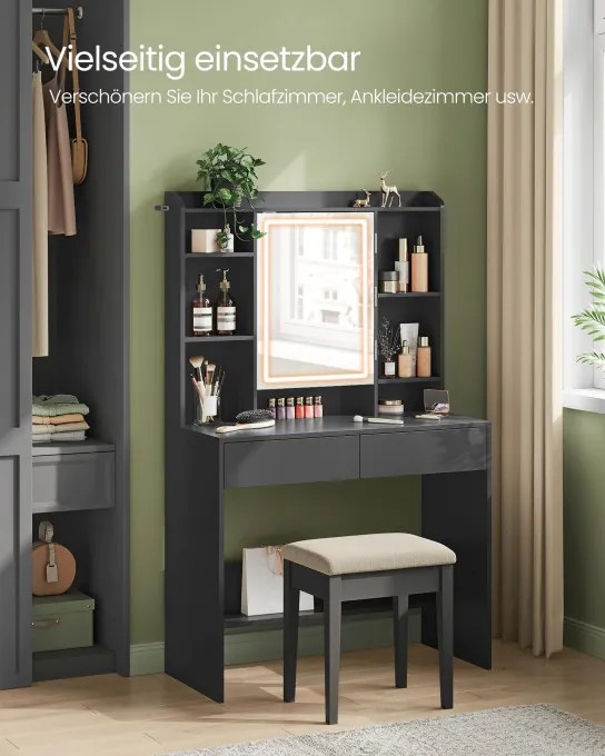 Toaletný stolík s LED osvetlením RDT123B01
