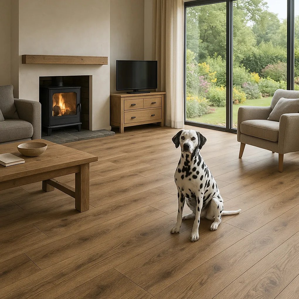 Beauflor, PVC podlaha - lino Toptex Lime Oak 169M, na mieru, šíře 4m,5m, hnedá, filc, chodba / predsieň