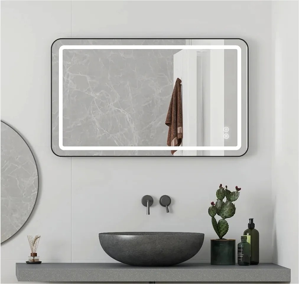LED zrkadlo 60x80 cm