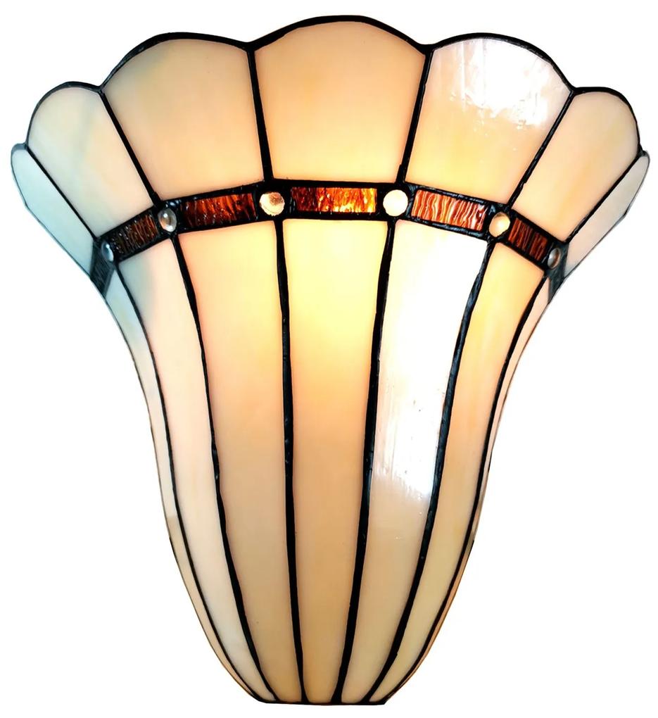 Nástenná lampa Tiffany Genna - 28 * 18 * 33 cm