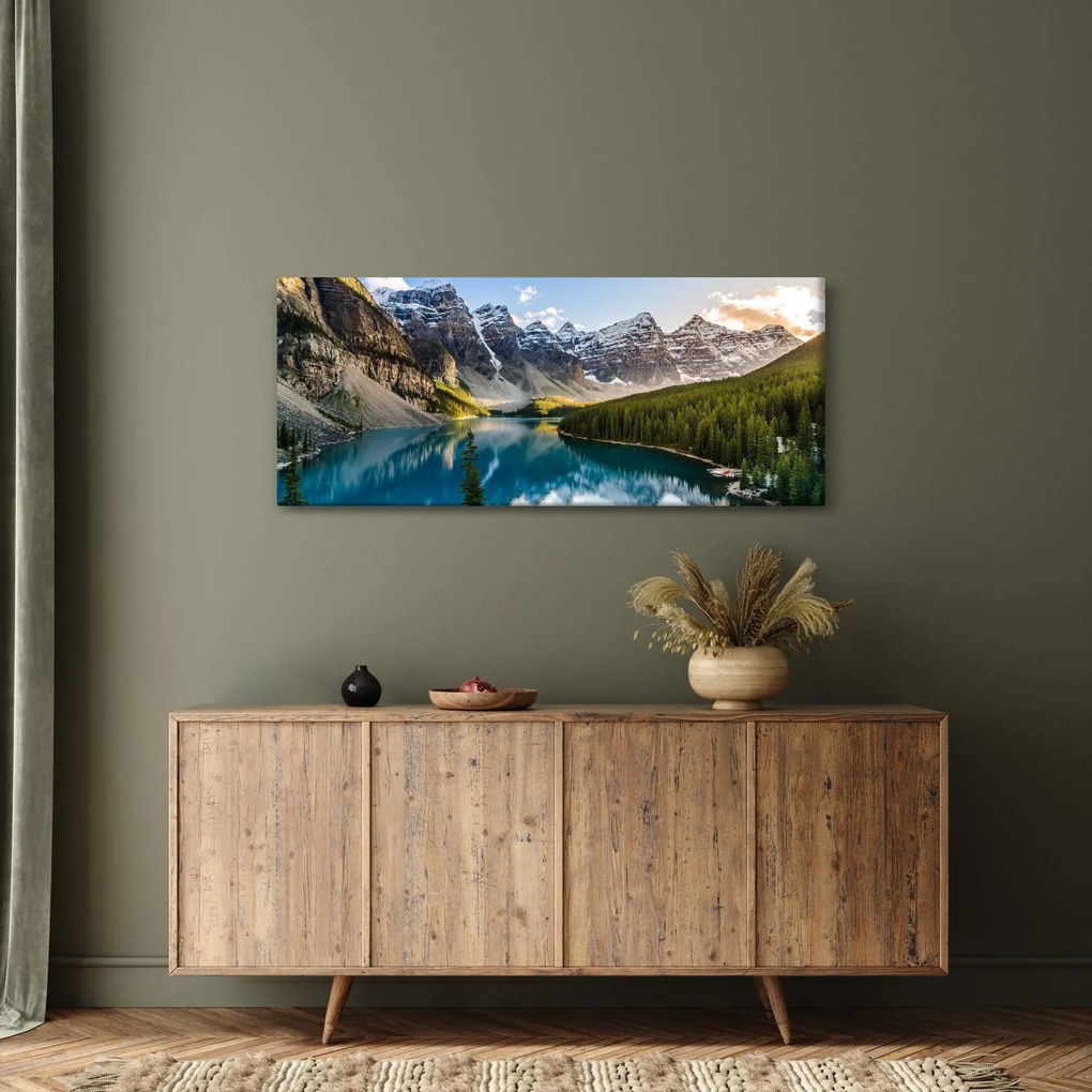 Obraz - Kanada, Národný park Banff, Moraine Lake (120x50 cm)