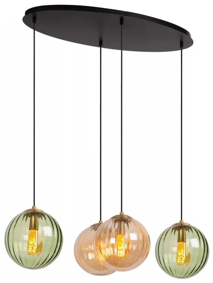 Lucide 45493/04/33 - Luster na lanku MONSARAZ 4xE27/40W/230V