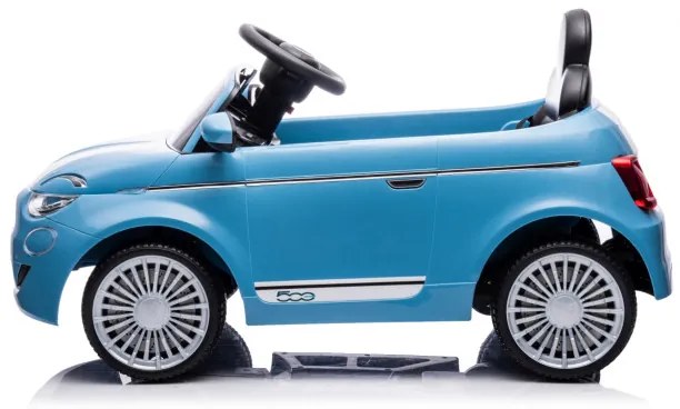 Elektrické autíčko Fiat 500e modré