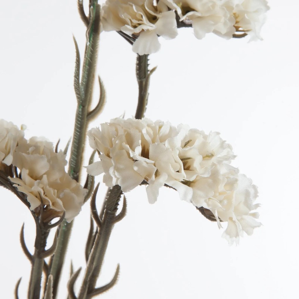 Dekoratívna kvetina NATU krémová