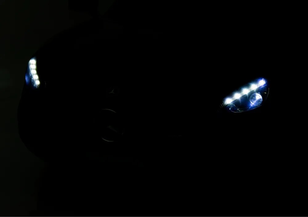LEAN CARS Elektrické autíčko na batérie Mercedes GTR čierne