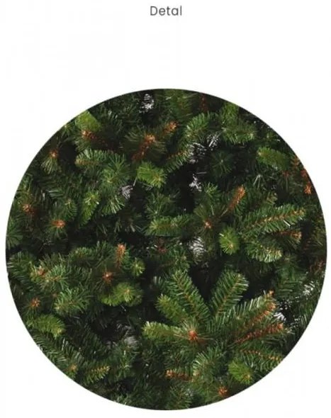 Adal Umělý vánoční stromek 150 cm, smrk Carmen s 2D jehličím