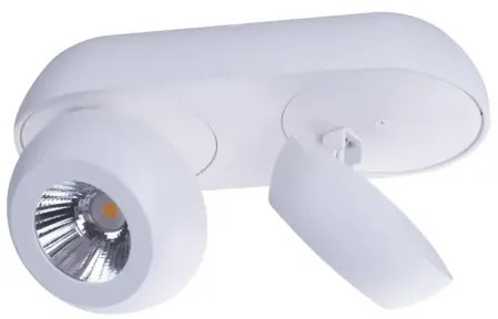 LED bodové svetlo Ojos 2 biele