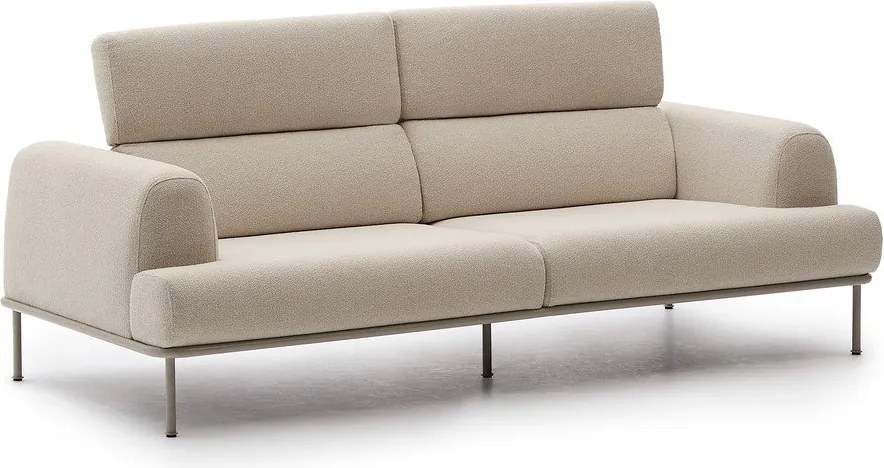 Béžová ženilková pohovka 234 cm Aurum – Kave Home