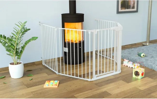 Bezpečnostná zábrana 2v1 Guardian 6.0 biela