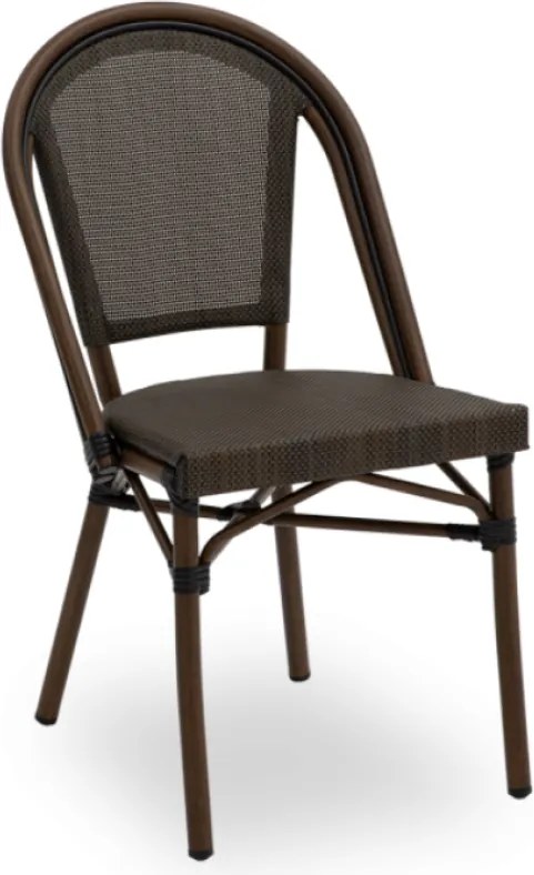 NICE záhradná stolička brown