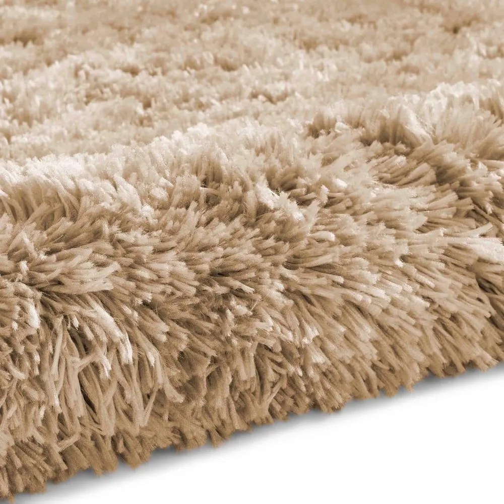 Béžový ručne tuftovaný koberec Think Rugs Polar PL Beige, 60 × 120 cm