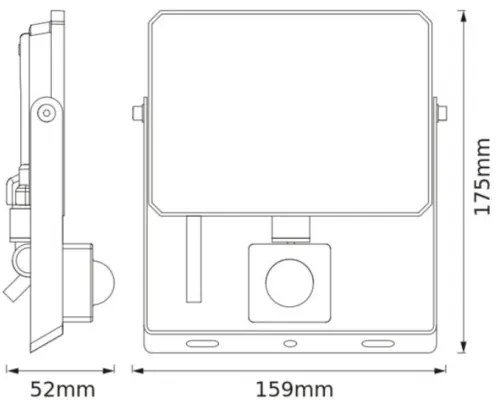 Osram - LED reflektor so senzorom FLOODLIGHT LED/30W/230V 6500K IP65