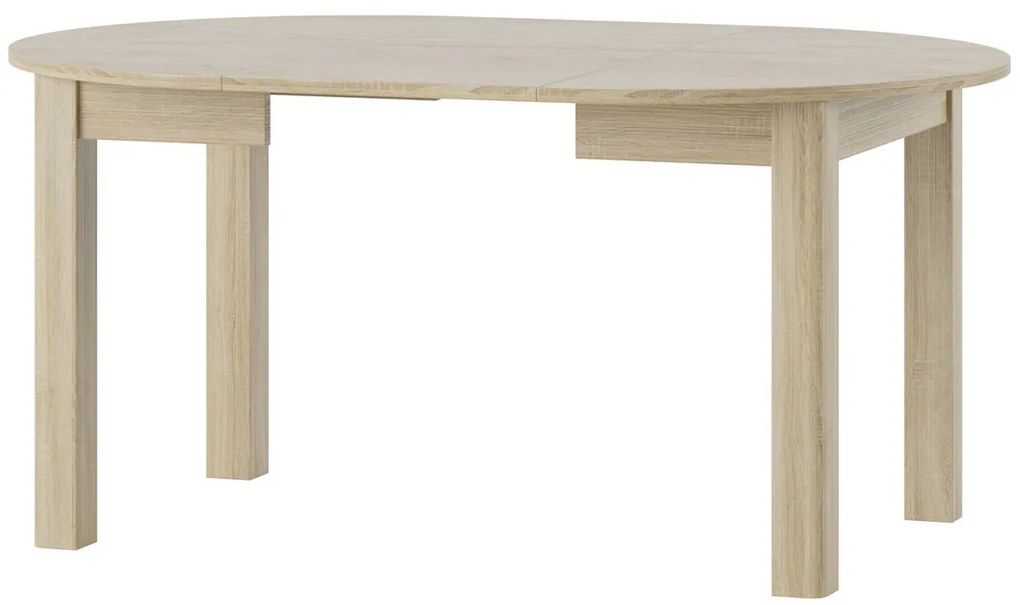 Jedálenský rozkladací stôl Uran 01 110/160 cm dub sonoma