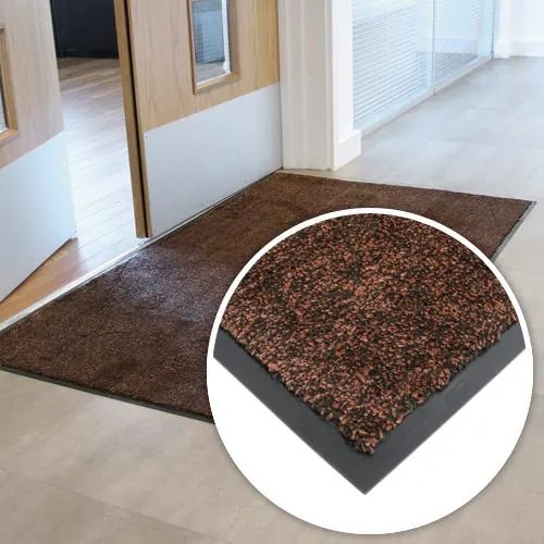 COBA -  COBA Vstupná vnútorná rohož MICROFIBRE DOORMAT 90x150 cm (béžová, hnedá, čierna, fialová)