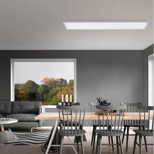 Leuchten Direkt 14757-21- LED Stmievateľný prisadený panel  FLAT LED/36W/230V + DO