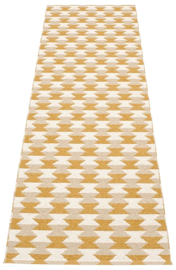 Okrovožltý vnútorný a vonkajší behúň 70x250 cm Dana Ochre – Pappelina