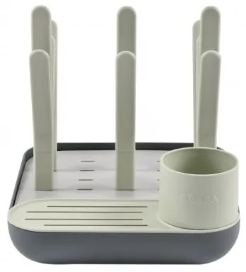 Beaba - Odkvapkávač na fľaše zelená/šedá