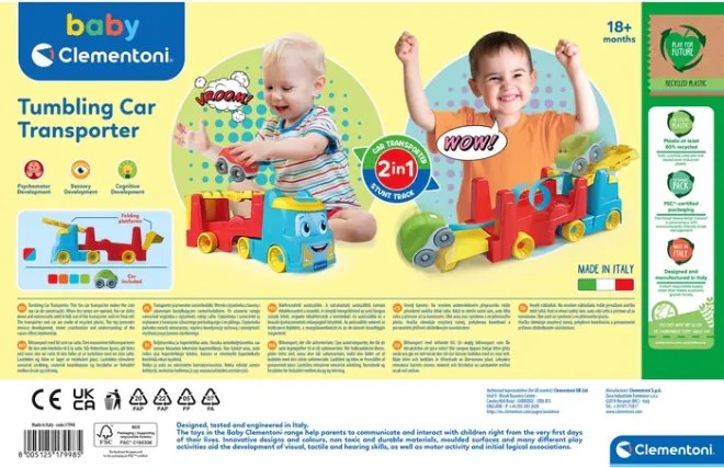 LEAN Farebné nákladné auto 2v1