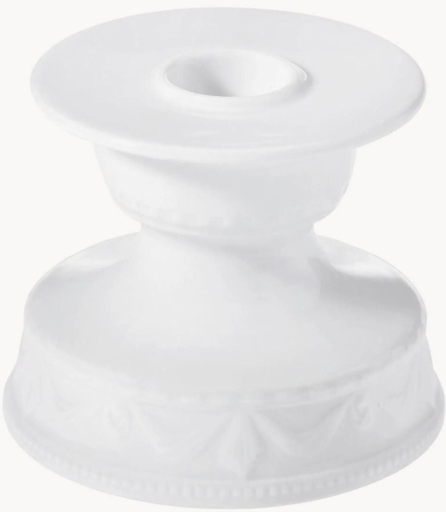Ručne vyrobený porcelánový svietnik Kurland