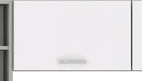 Horná kuchynská skrinka Bianka 60OK, 60 cm, biely lesk%