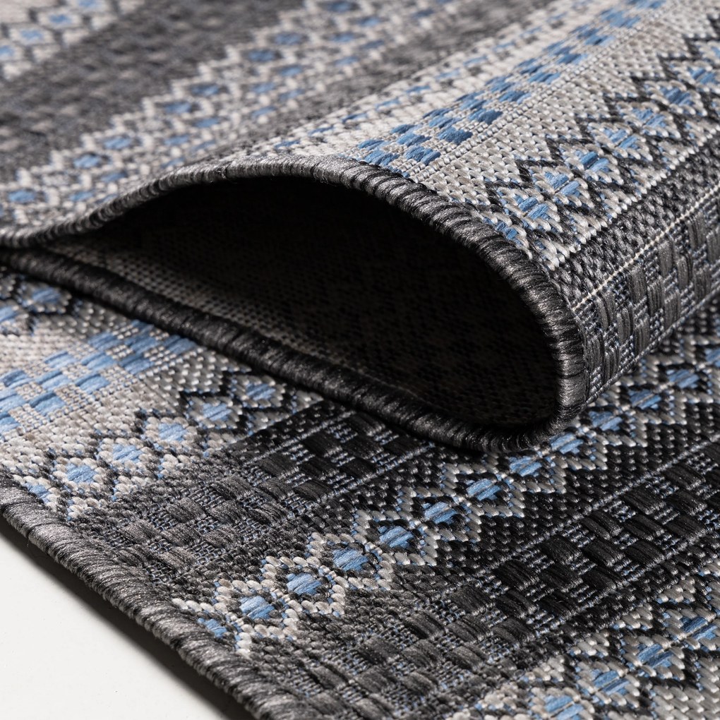 Ayyildiz, Kusový koberec Sunny 4411 Black, 120x170, čierna, chodba / predsieň