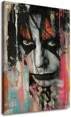 Obraz KISS - Chaos na pódiu | 100% originál domaľovaný akrylom