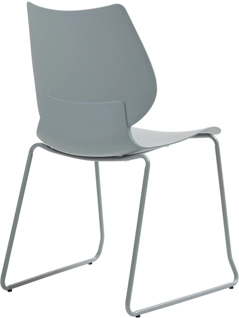 Sada 2 ks stoličiek Houma - sivá