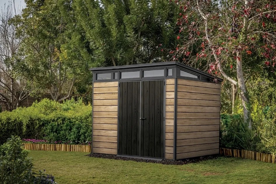 PENT Signature HORIZONTAL záhradný domček 9x7, ASHWOOD 216x279x226