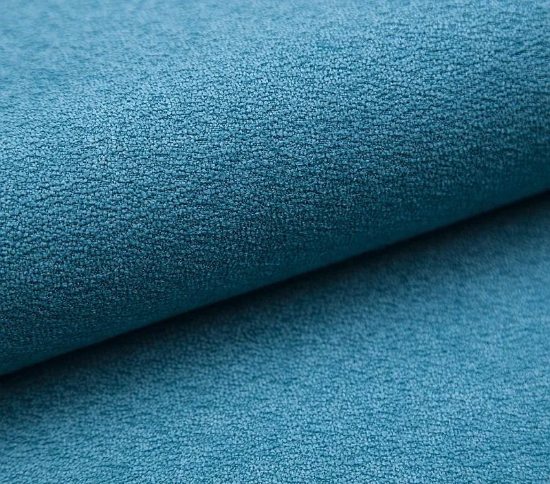 Rohová sedačka BLAZER tyrkysovo modrá, pravá