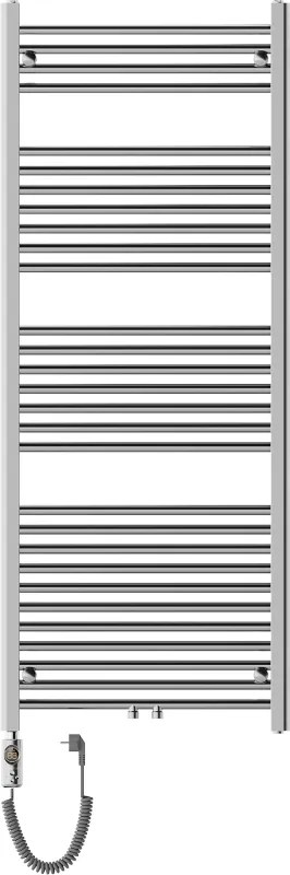 Mexen Mars, elektrické vykurovacie teleso 1500x600 mm + vykurovacia tyč 600 W, chrómová, W110-1500-600-2600-01